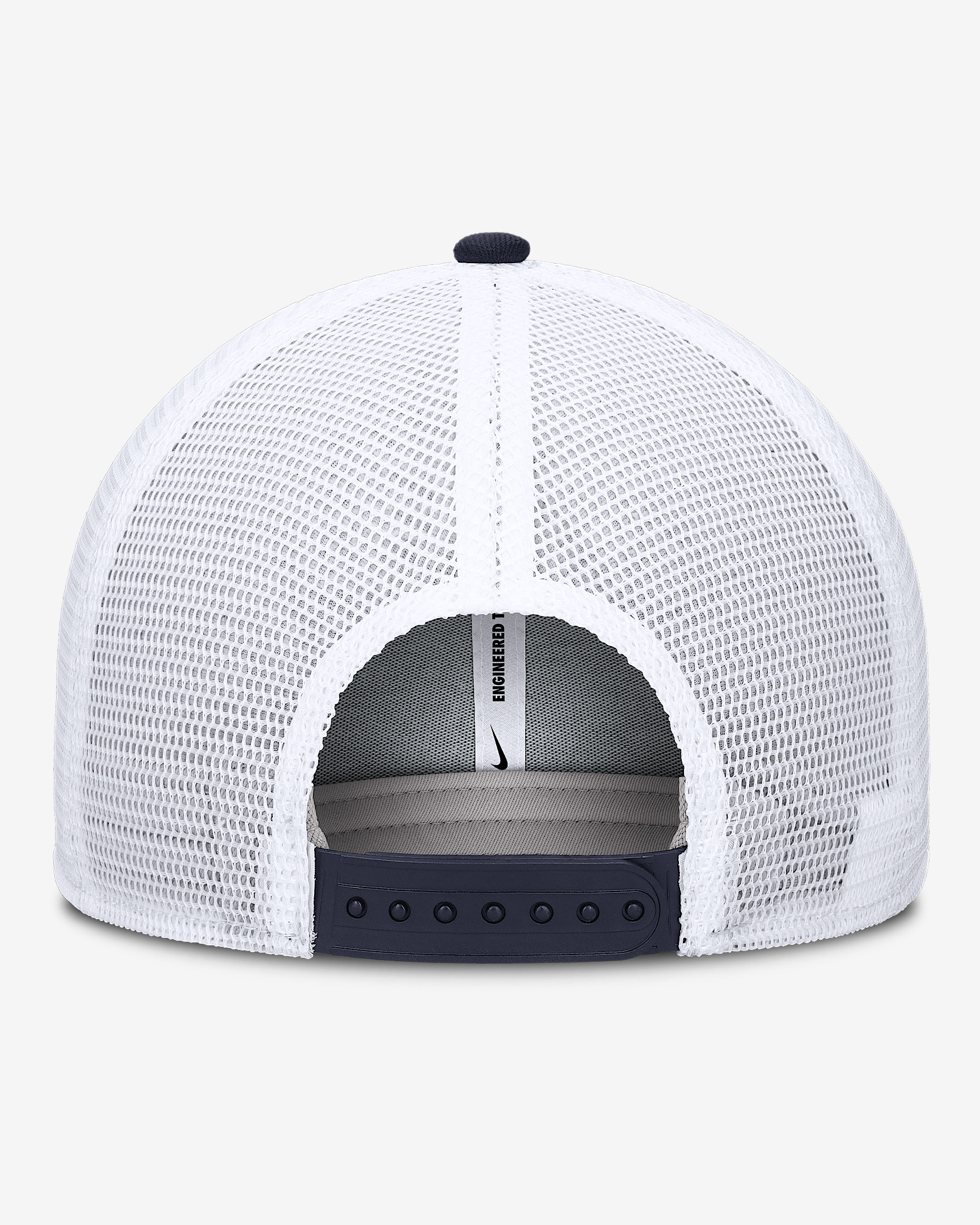 West Virginia Primetime Rise Men's Nike Dri-FIT College Trucker Adjustable Hat - 2
