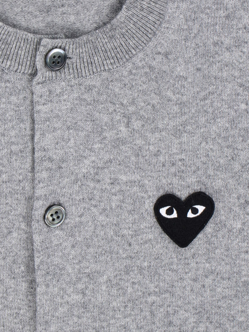 Comme des Garçons PLAY LOGO CARDIGAN outlook