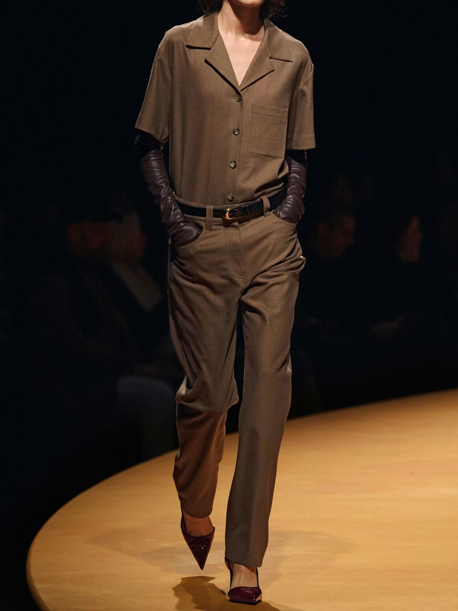 Riordan wool shirt Light brown - 5