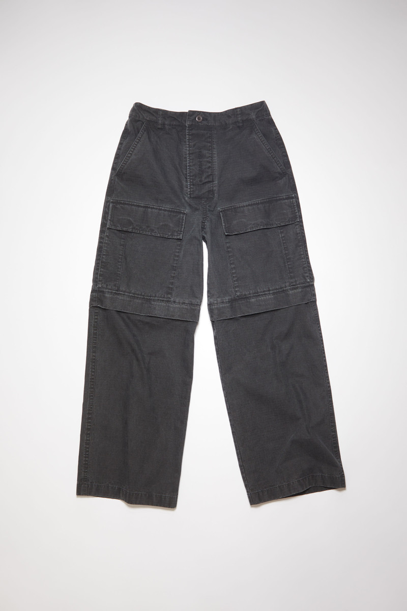 Ripstop convertible trousers - Washed Anthracite 8