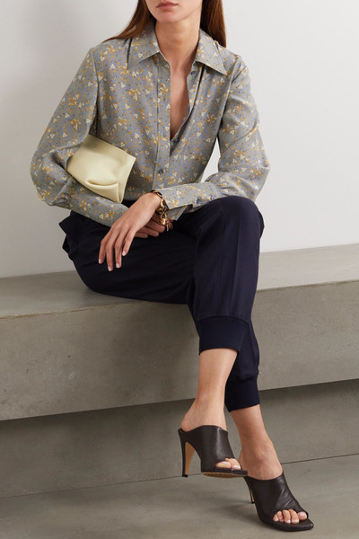 Chloé Floral-print silk crepe de chine shirt  outlook