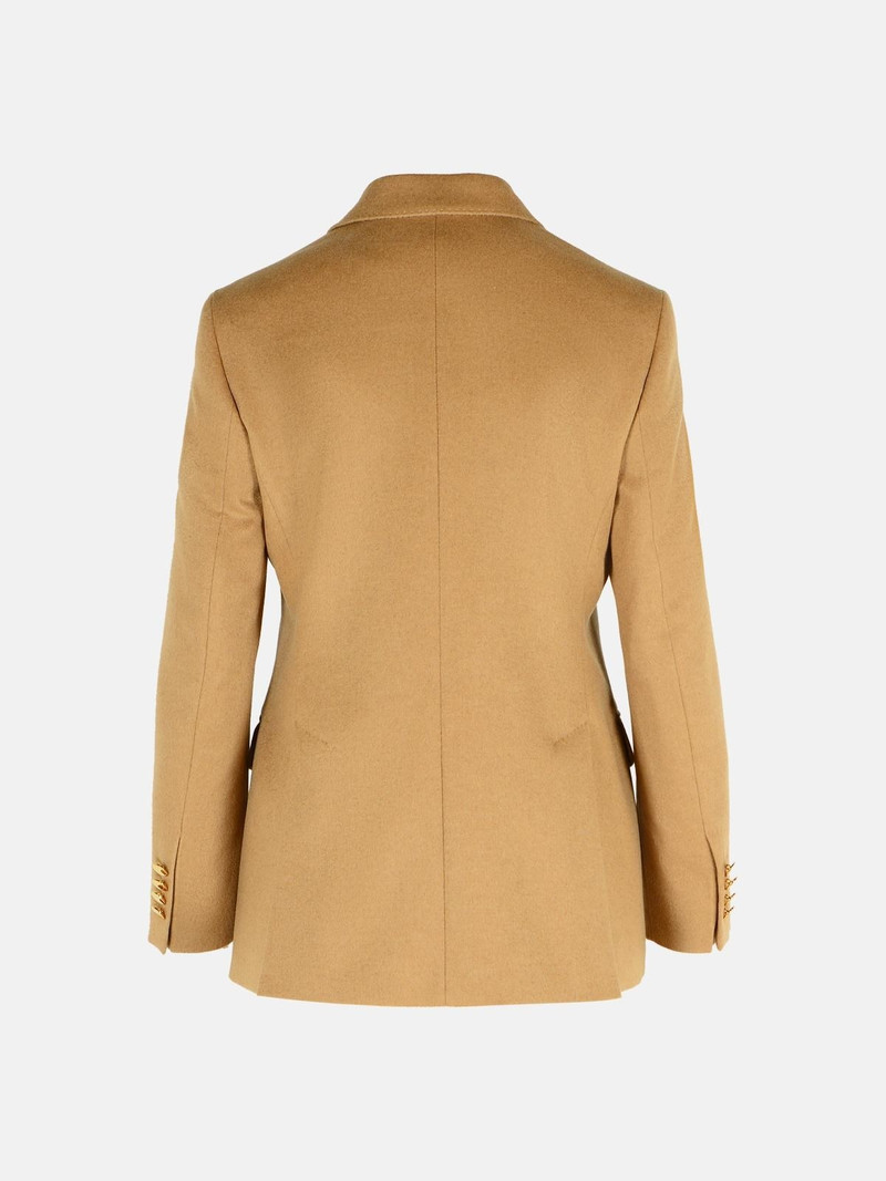 Max Mara 'PESCHE' BEIGE CAMEL BLAZER outlook