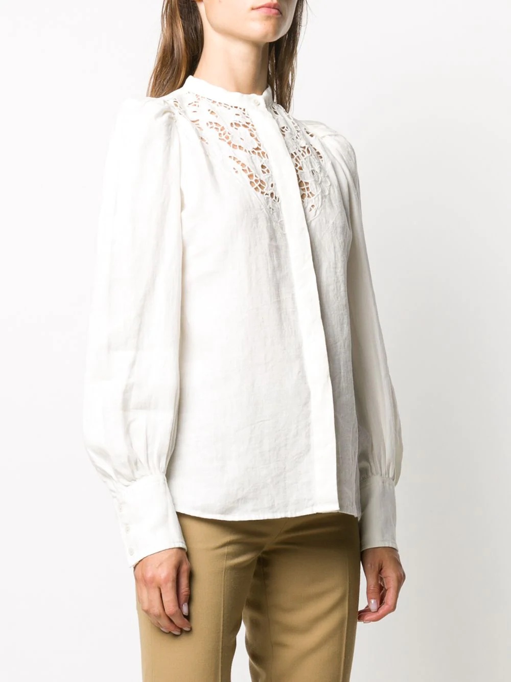 puff-sleeve blouse - 3