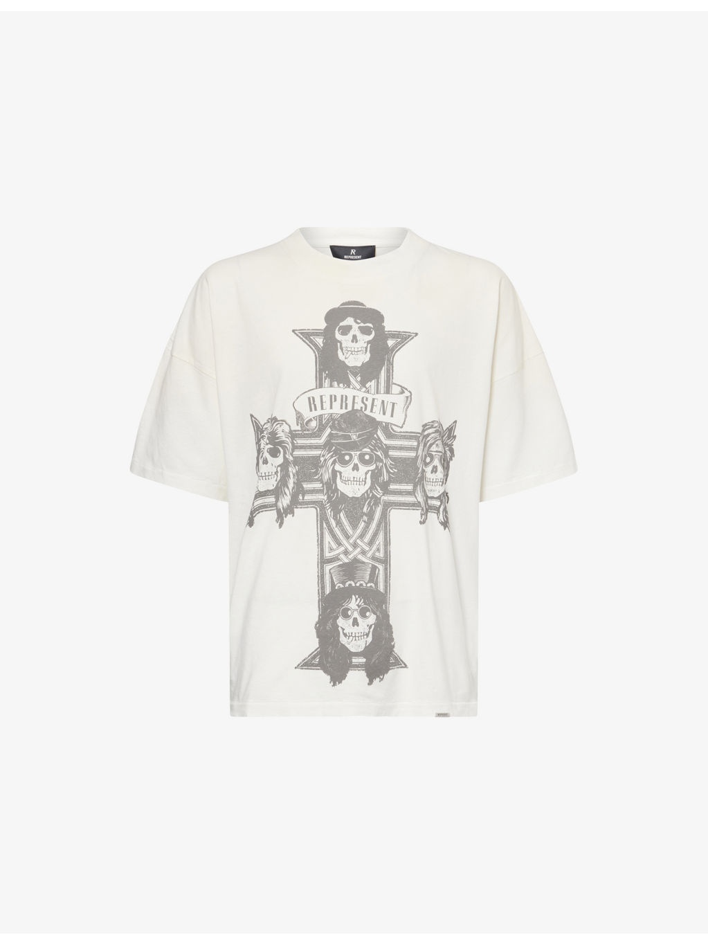 Represent x Guns N' Roses Cross Graphic-Print Cotton-Jersey T-Shirt - 1