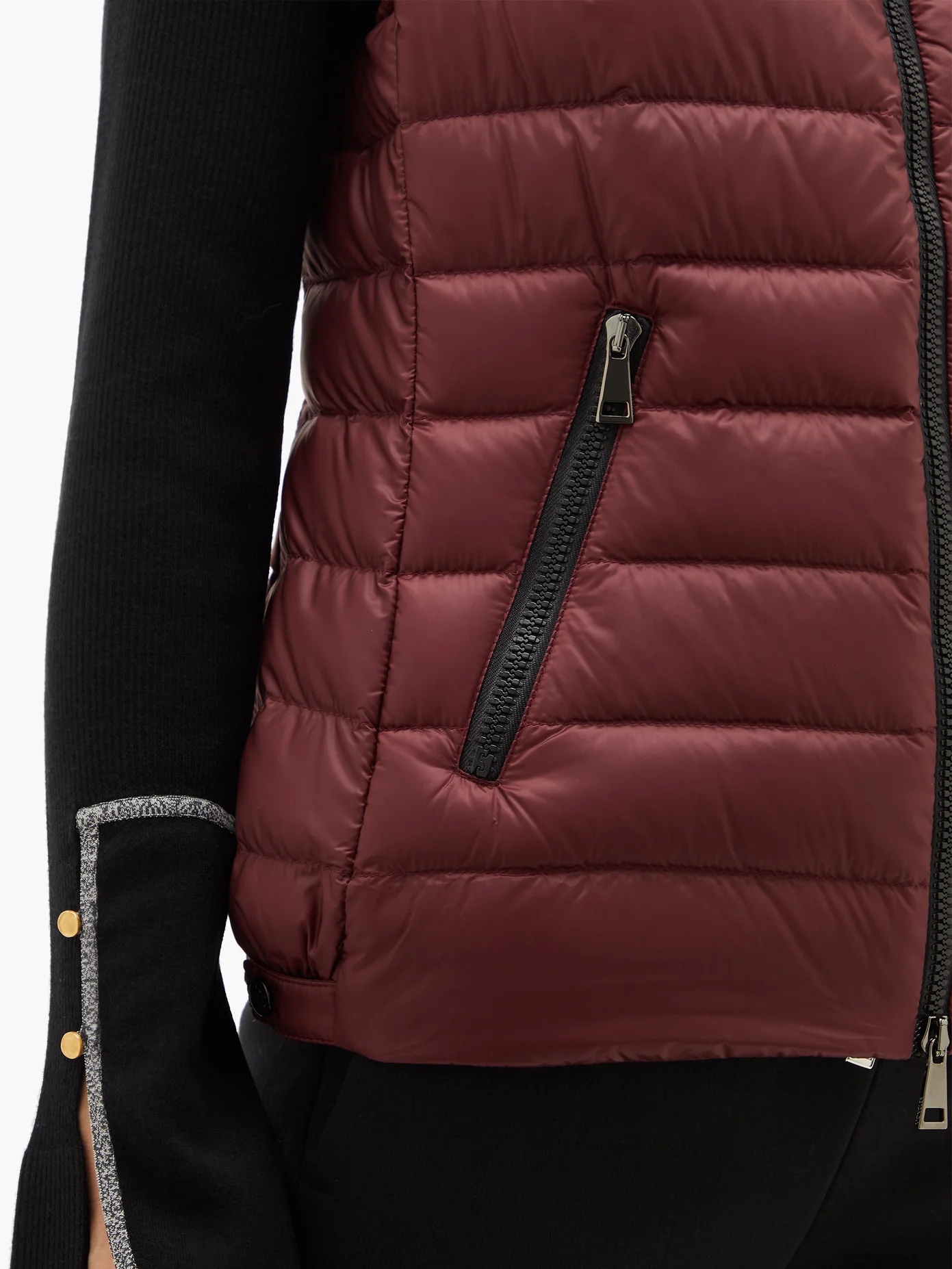 Glycine hooded quilted down gilet - 4