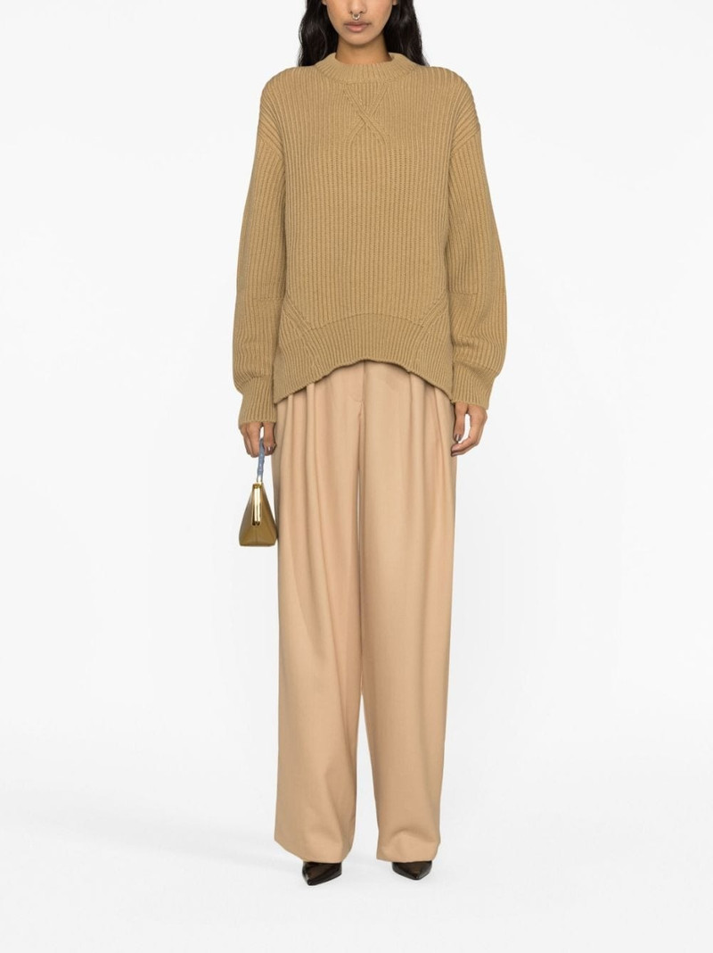 Jil Sander ribbed-knit wool jumper outlook