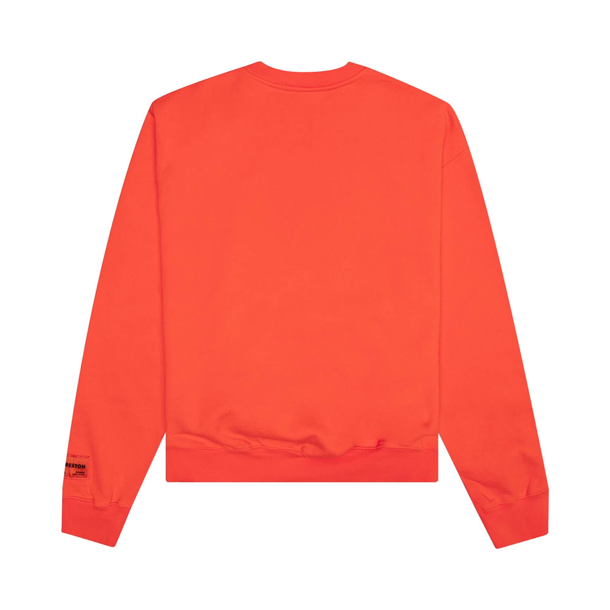 Heron Preston Logo Print Long-Sleeve Sweatshirt 'Orange/Black' - 2
