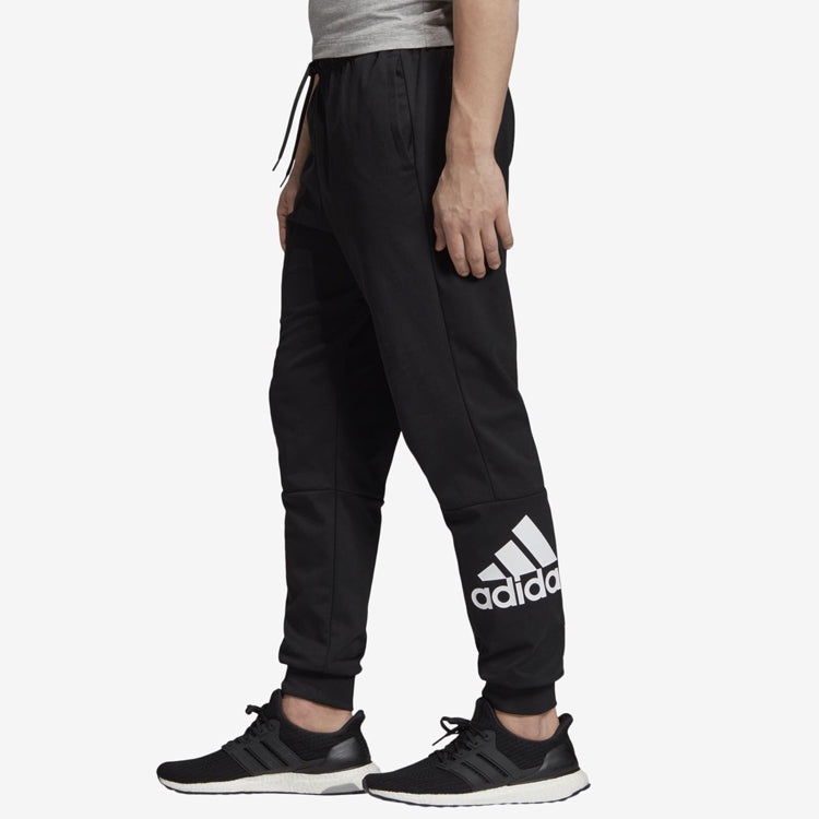 adidas Knitted Sports Long Pants Men Black EB5258 - 5