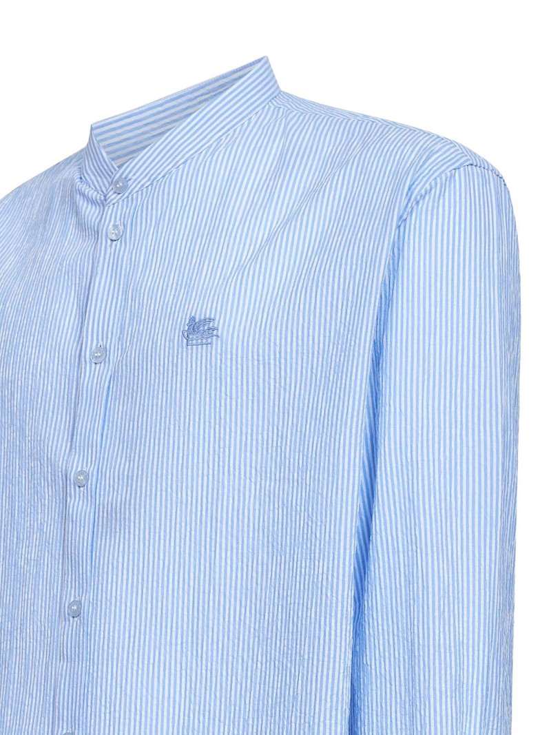 logo-embroidered shirt 3