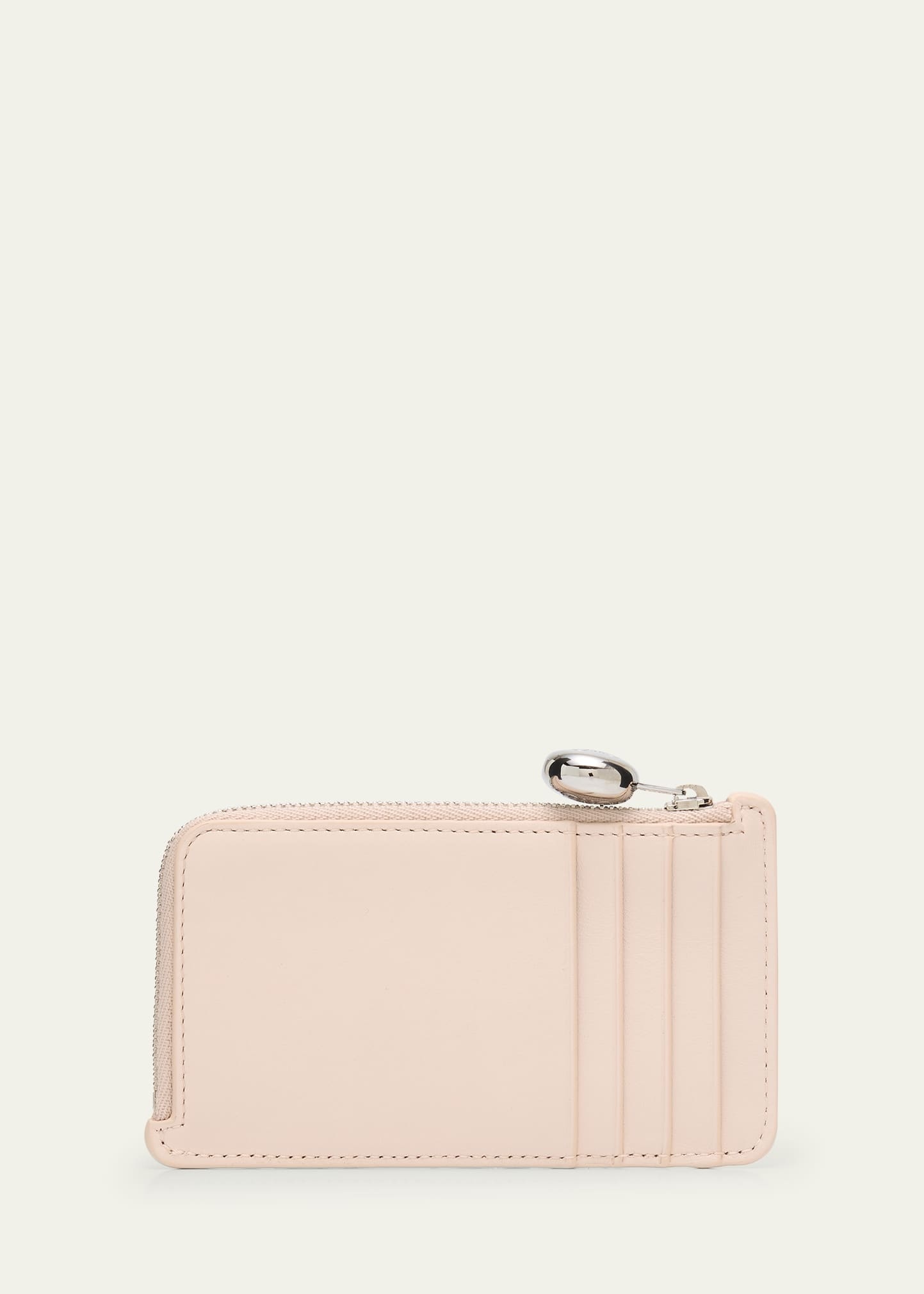 Pebble Zip Leather Card Holder - 4