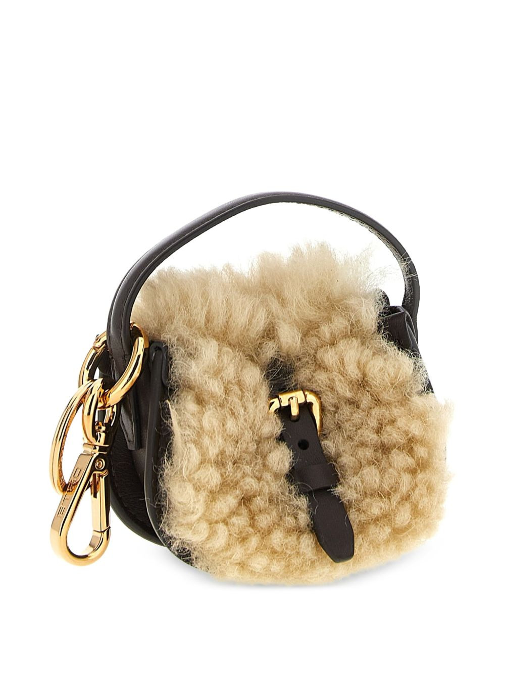 leather bag charm - 3