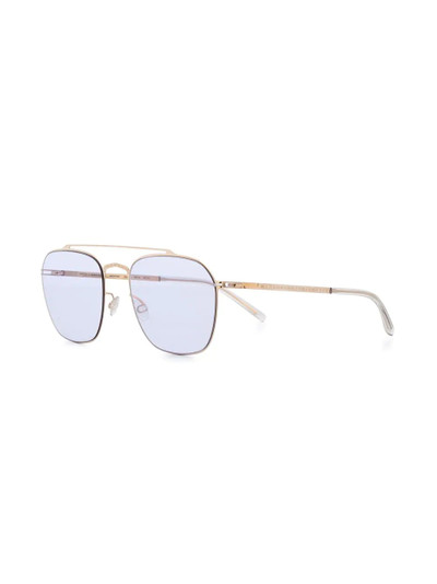 MYKITA x Maison Margiela square-frame sunglasses outlook