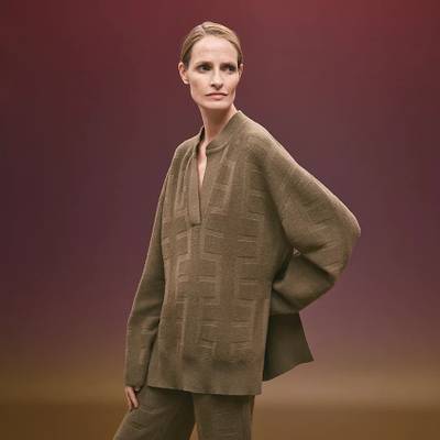 Hermès Oversized long-sleeve sweater outlook