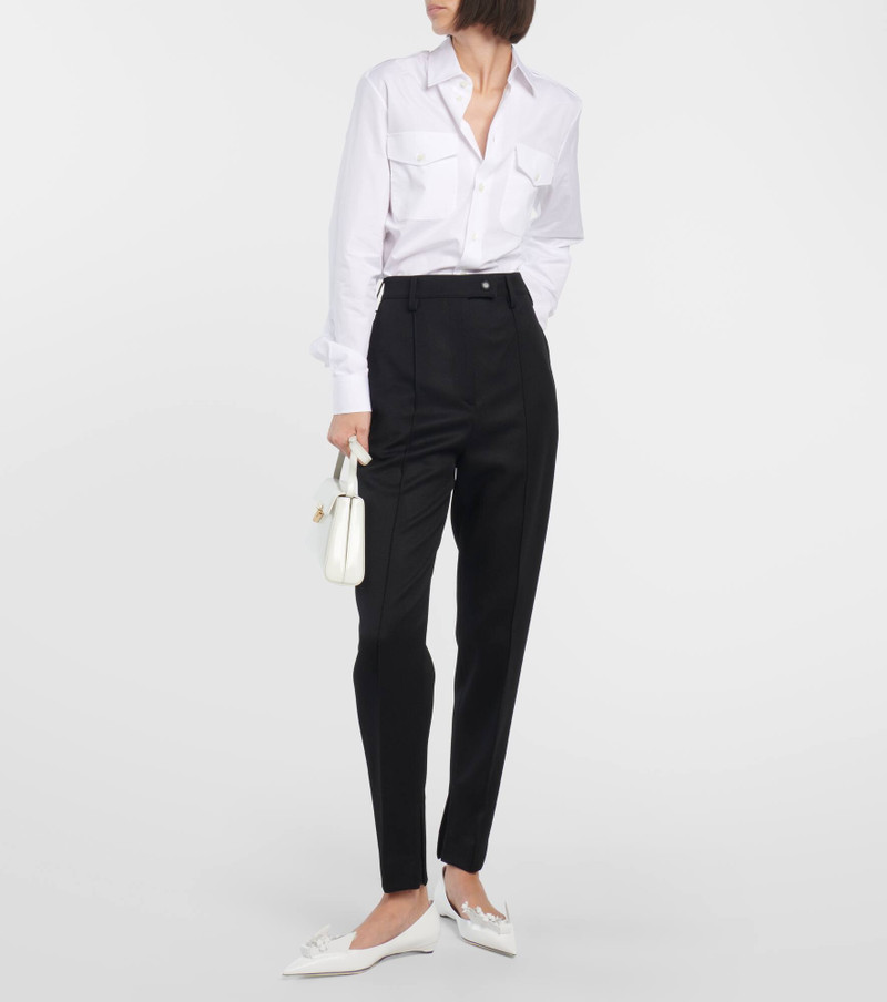 Prada High-rise tapered pants outlook