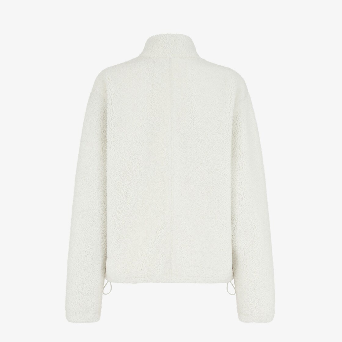 White shearling anorak - 2