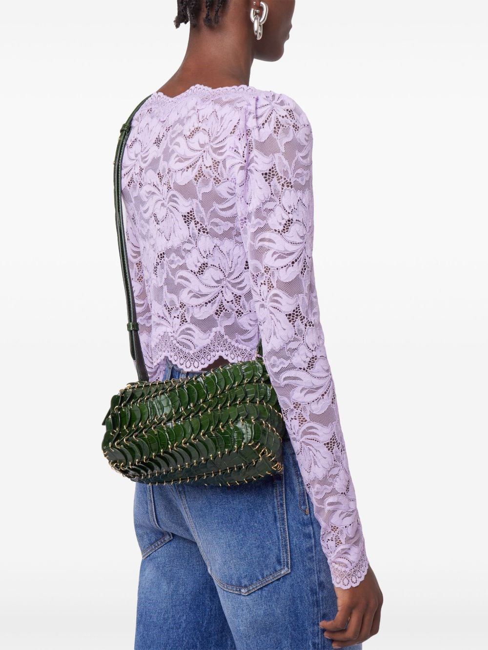 Paco crossbody bag with leather discs - 2