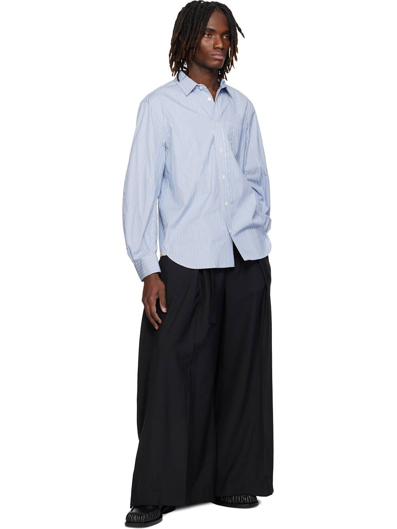 sacai Blue Poplin Shirt outlook