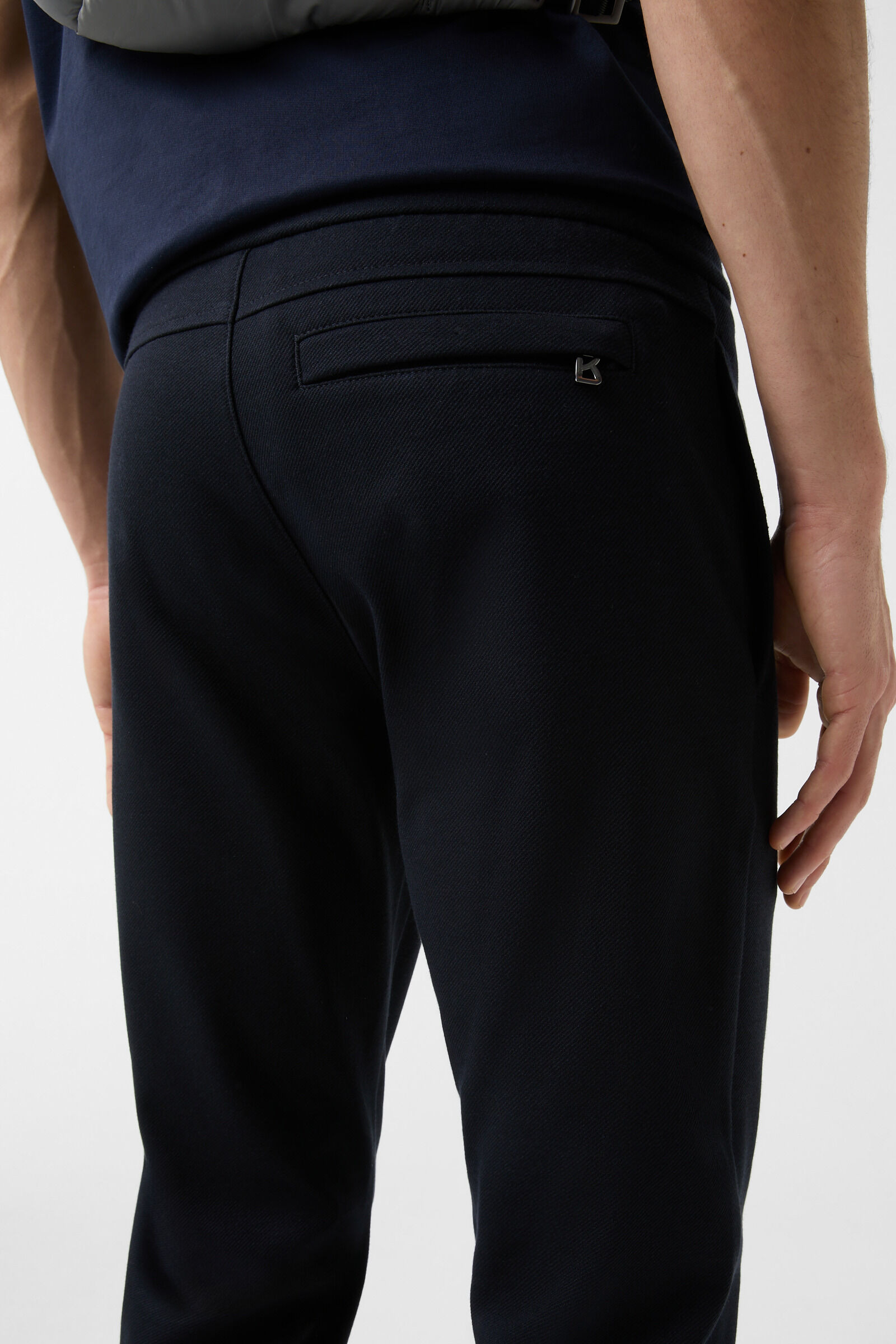Twill trousers Riley Active in Navy blue - 6