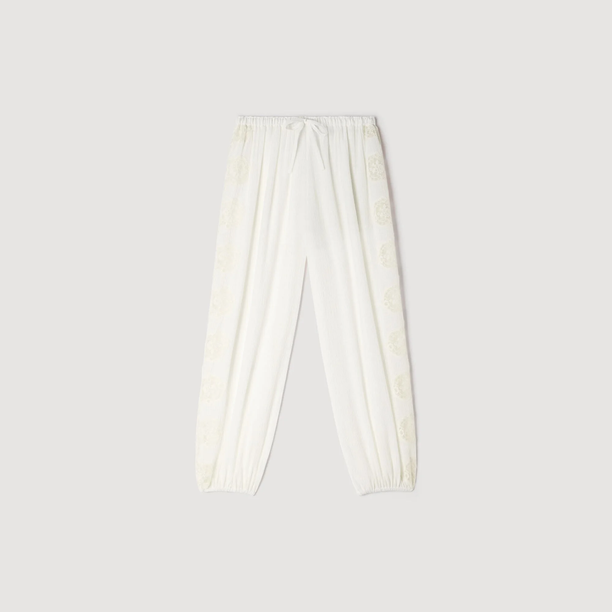CRINKLED BALLOON PANTS - 1