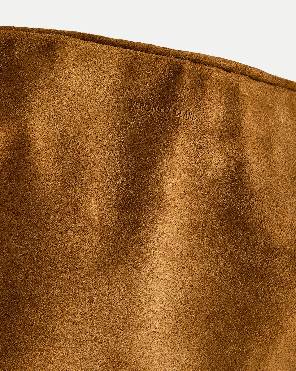 SUEDE VERONICA BEARD SLOUCH SHOULDER BAG - 3