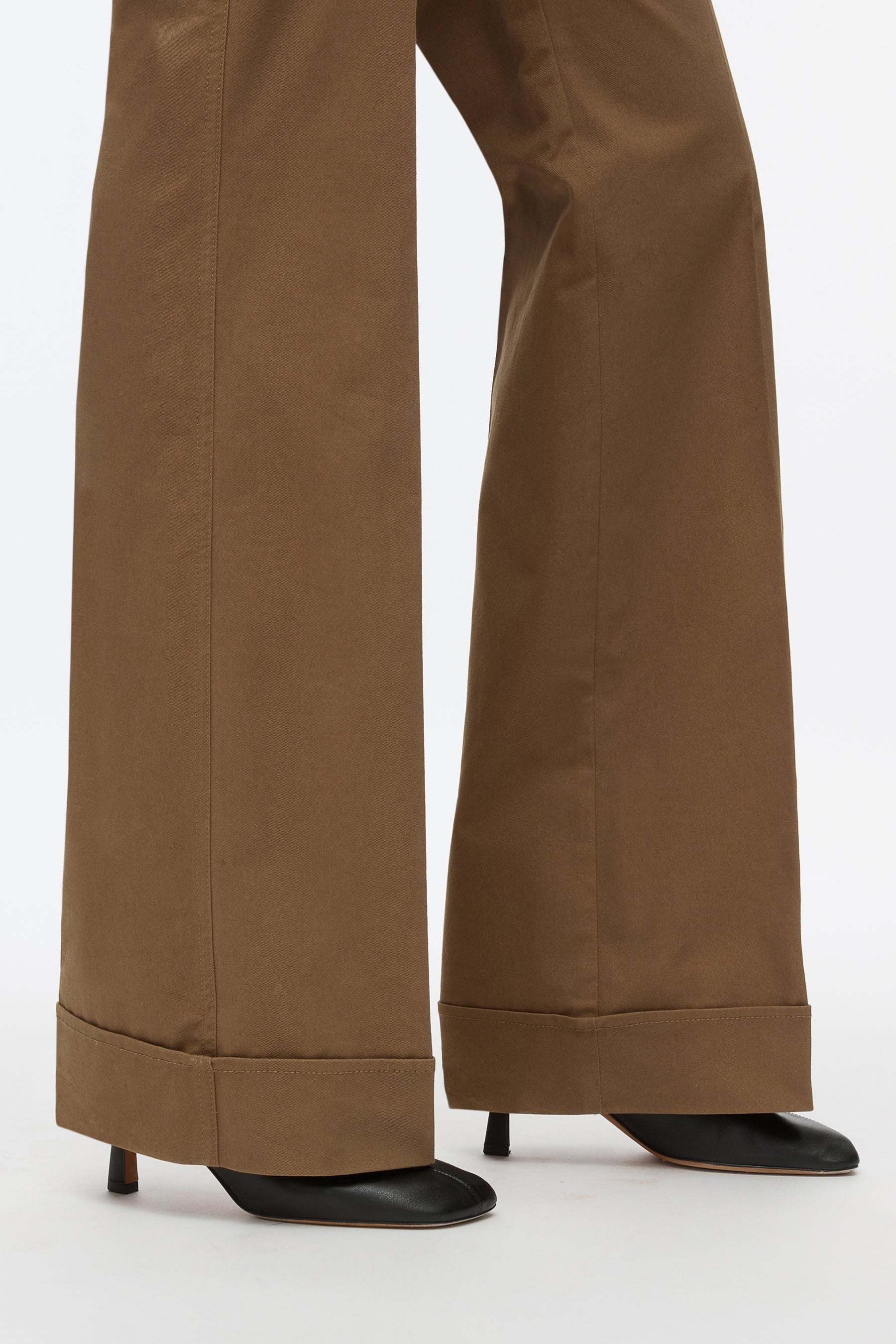 Cuffed Kick Flare Pant - 5