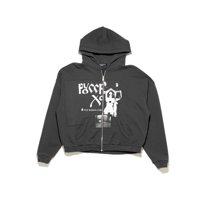 RUSSIAN CHORUS ZIP HOODIE 1