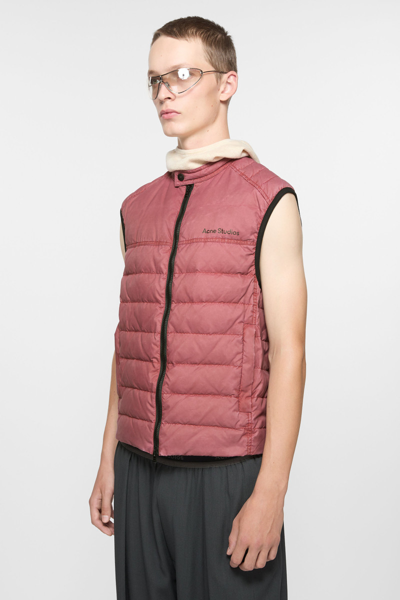 Down gilet - Red 3