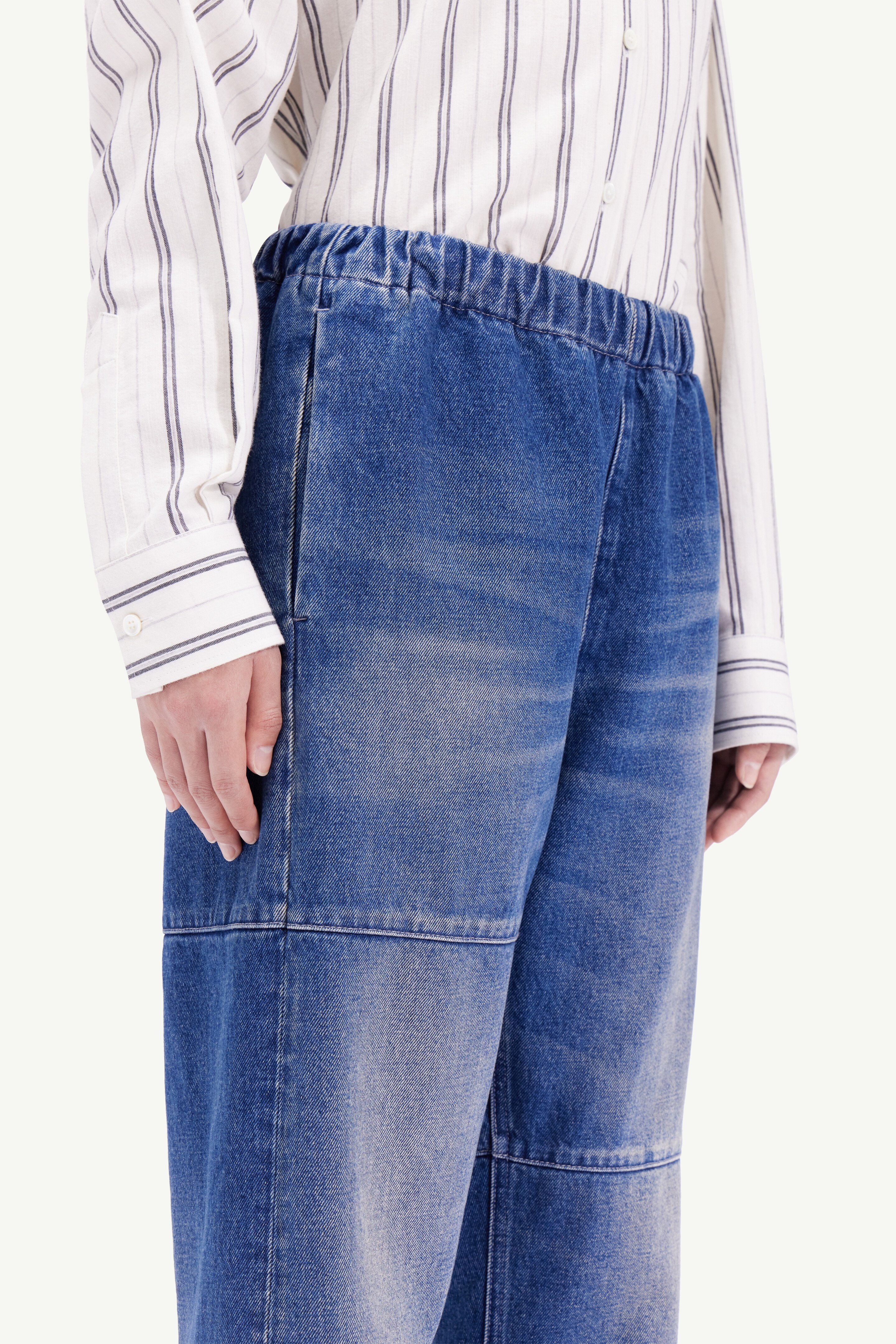 Elasticated jeans - 5