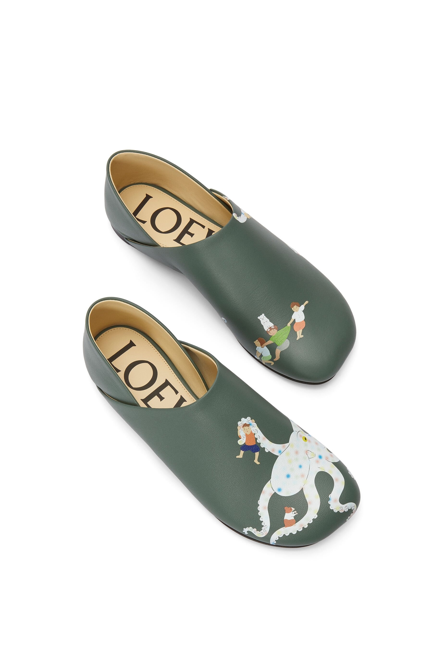 Octopus Toy slipper in nappa - 4