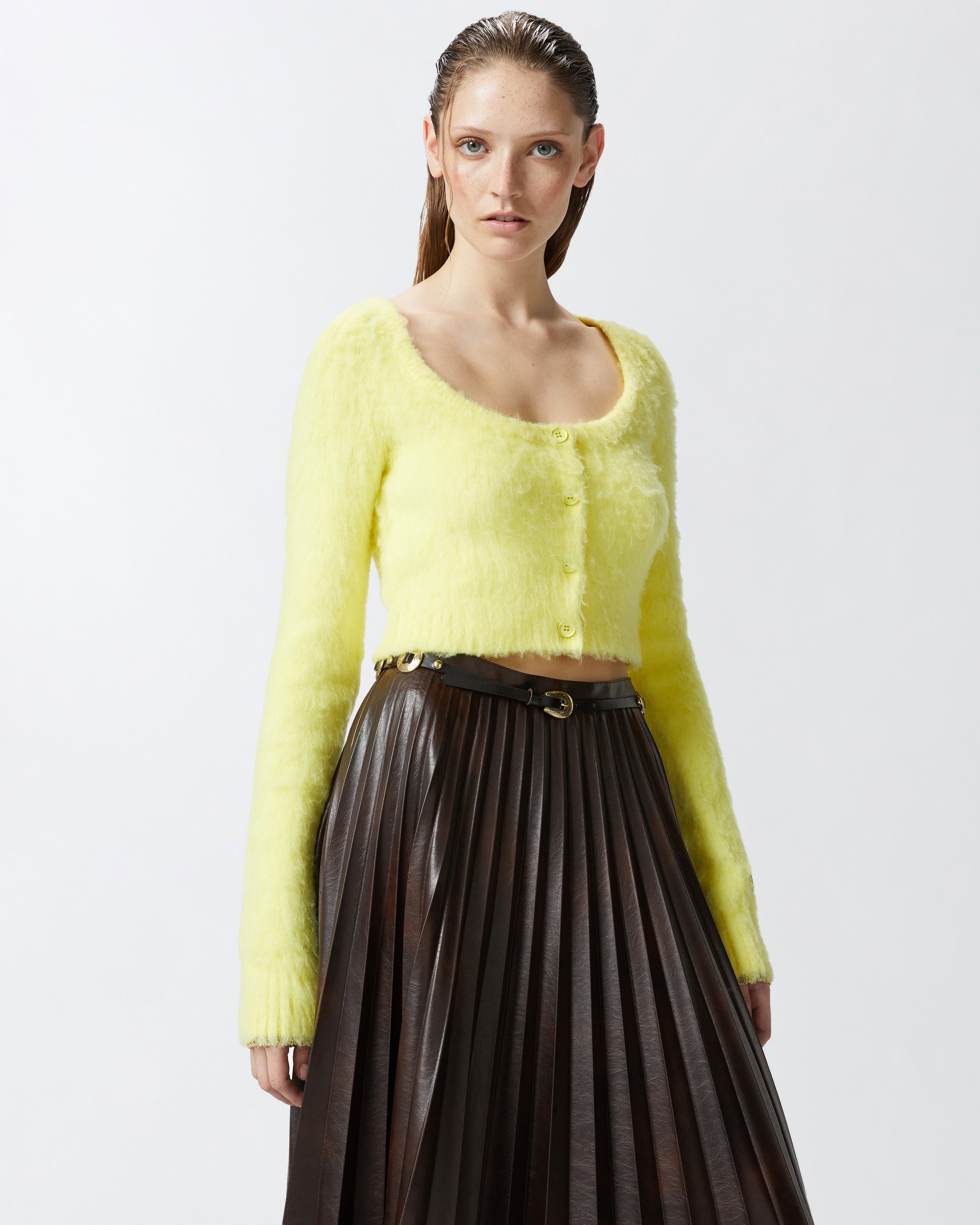 SHORT SOFT KNIT CARDIGAN - 2