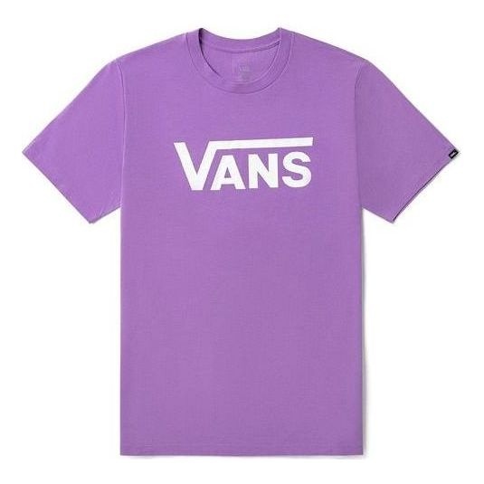 Vans Essentials Logo T-shirt 'Purple' VN0A4MM6Z71 - 1