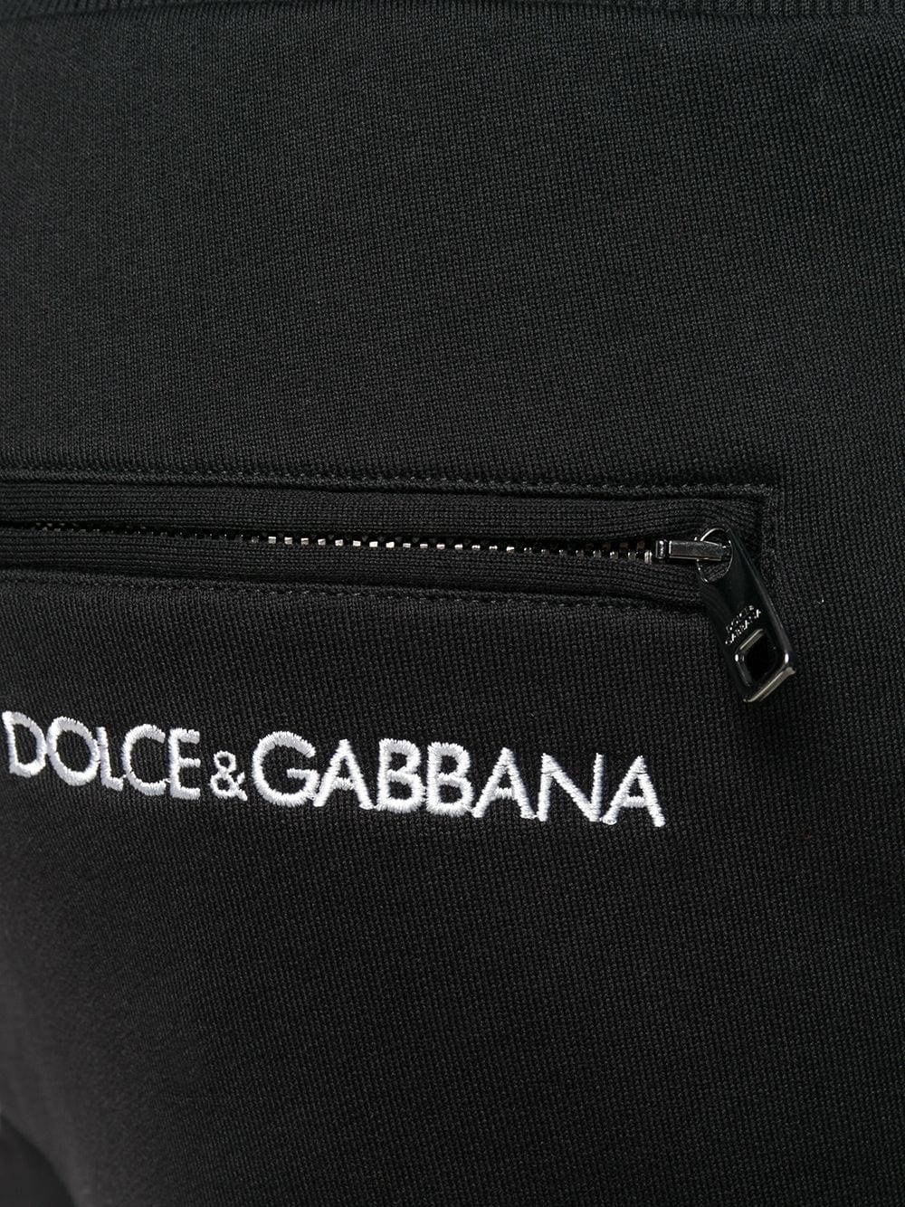 embroidered logo track pants - 5