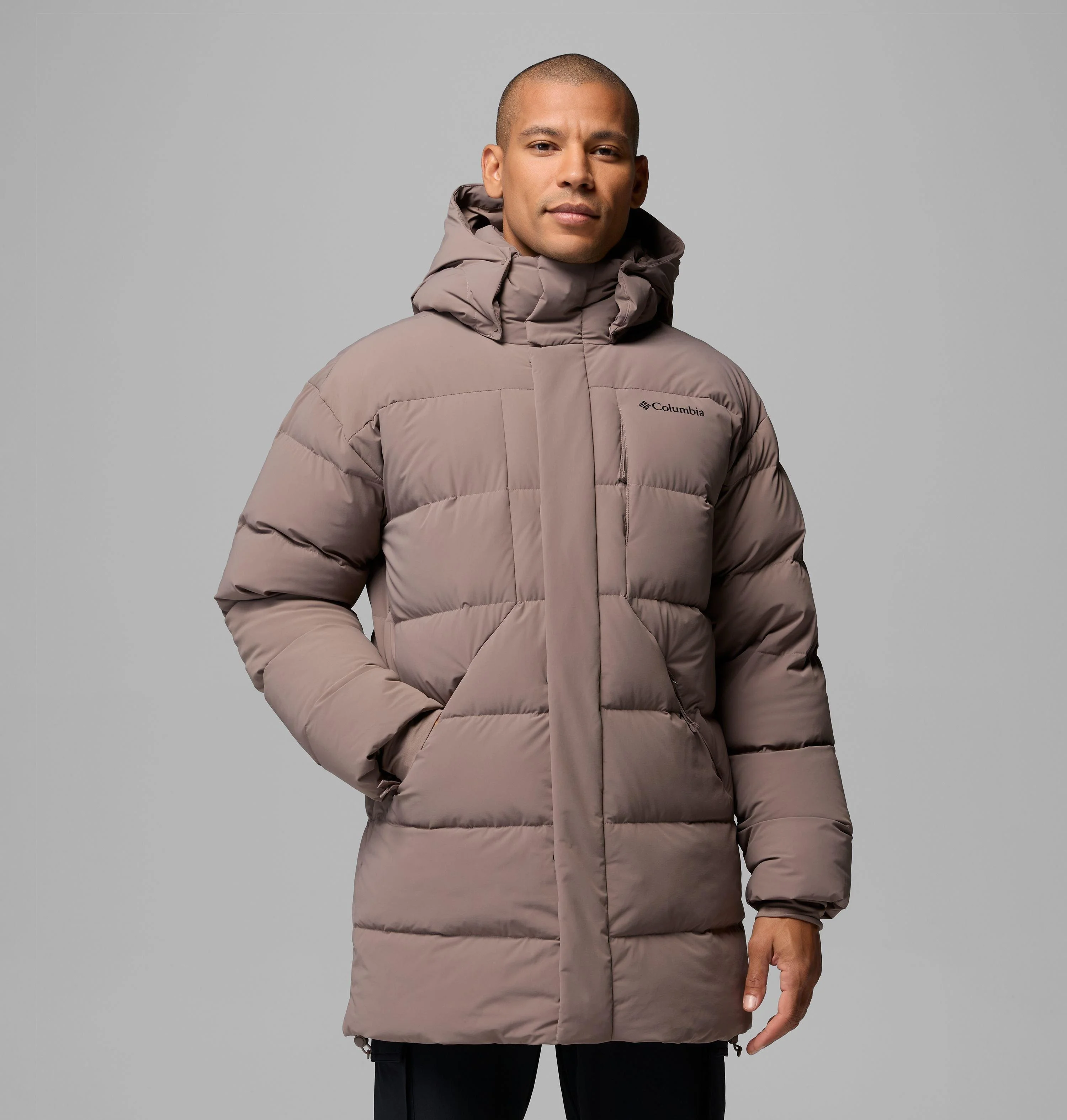 Men's Amaze Puff Mid Hooded Jacket - 1