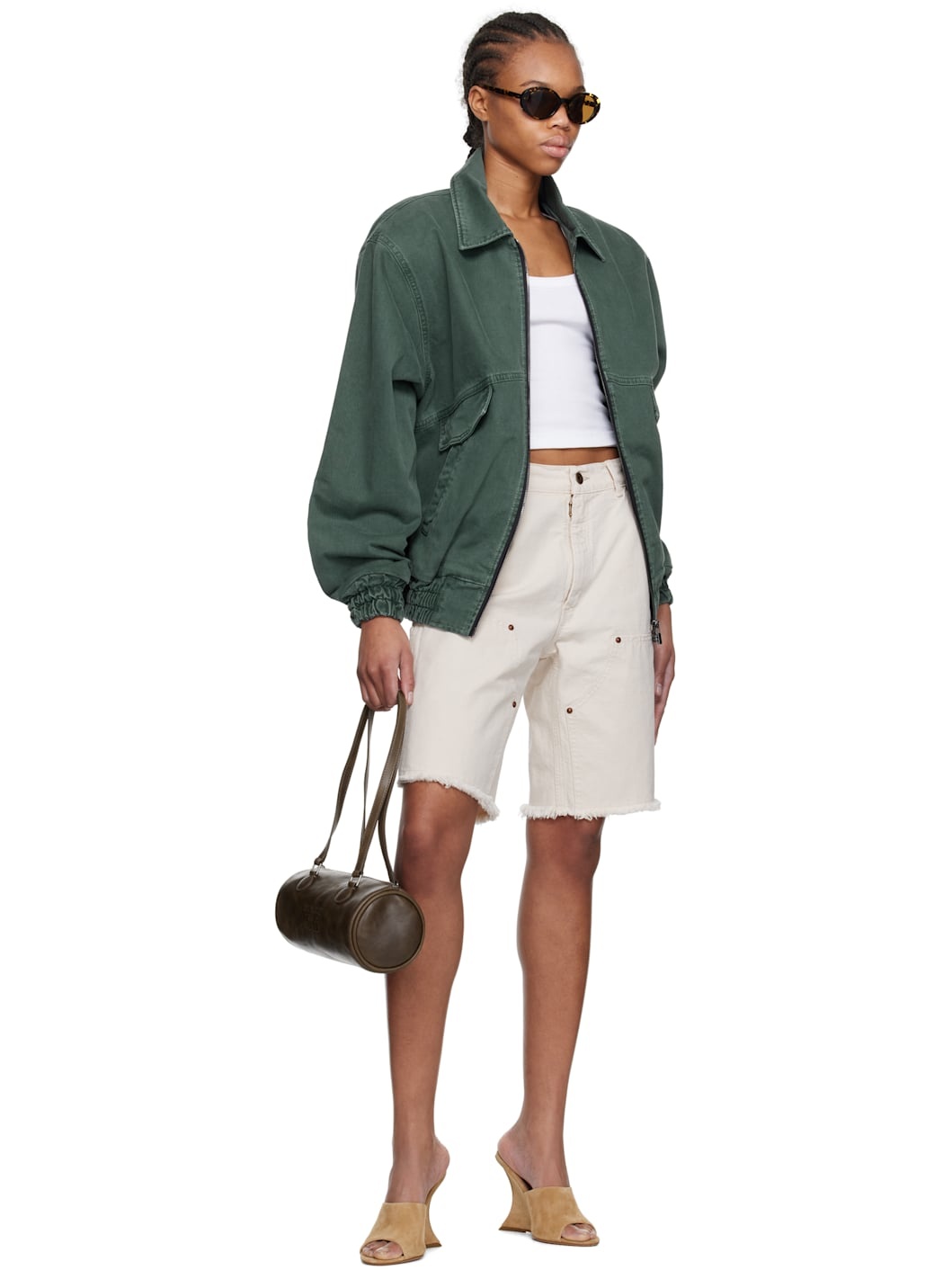 Brown Log Medium Bag - 4