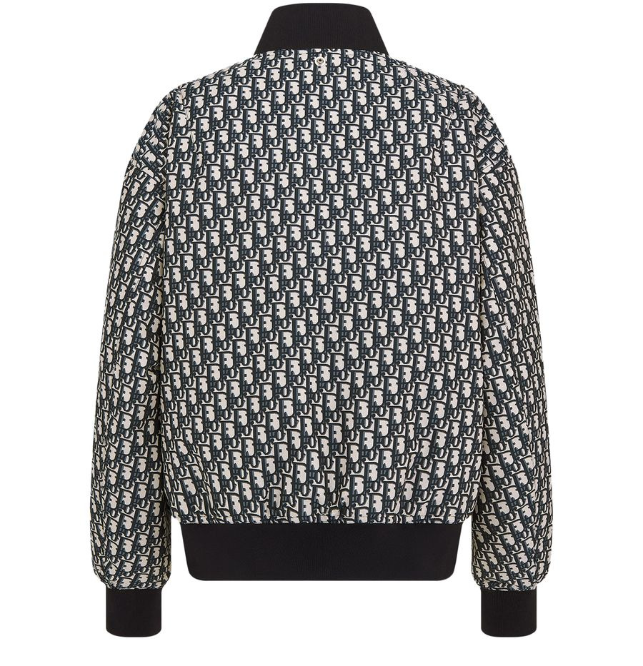 Bomber Jacket with Criss Cross Collar - 7