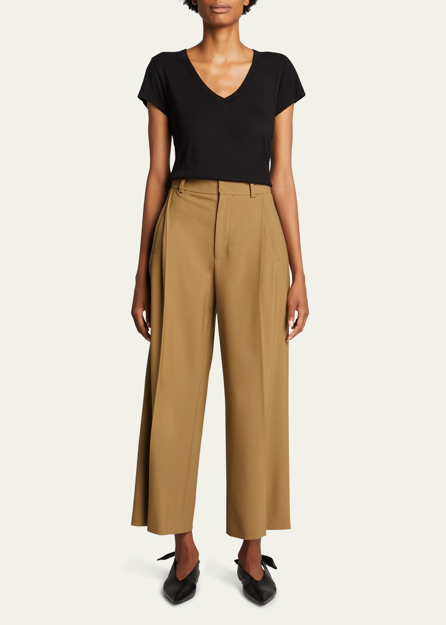Becca V-Neck Short-Sleeve Tee - 2