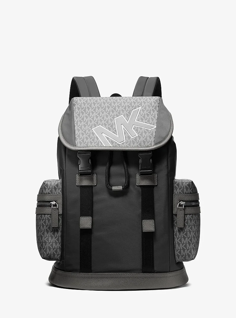 Cooper Signature Logo and Nylon Backpack - 1
