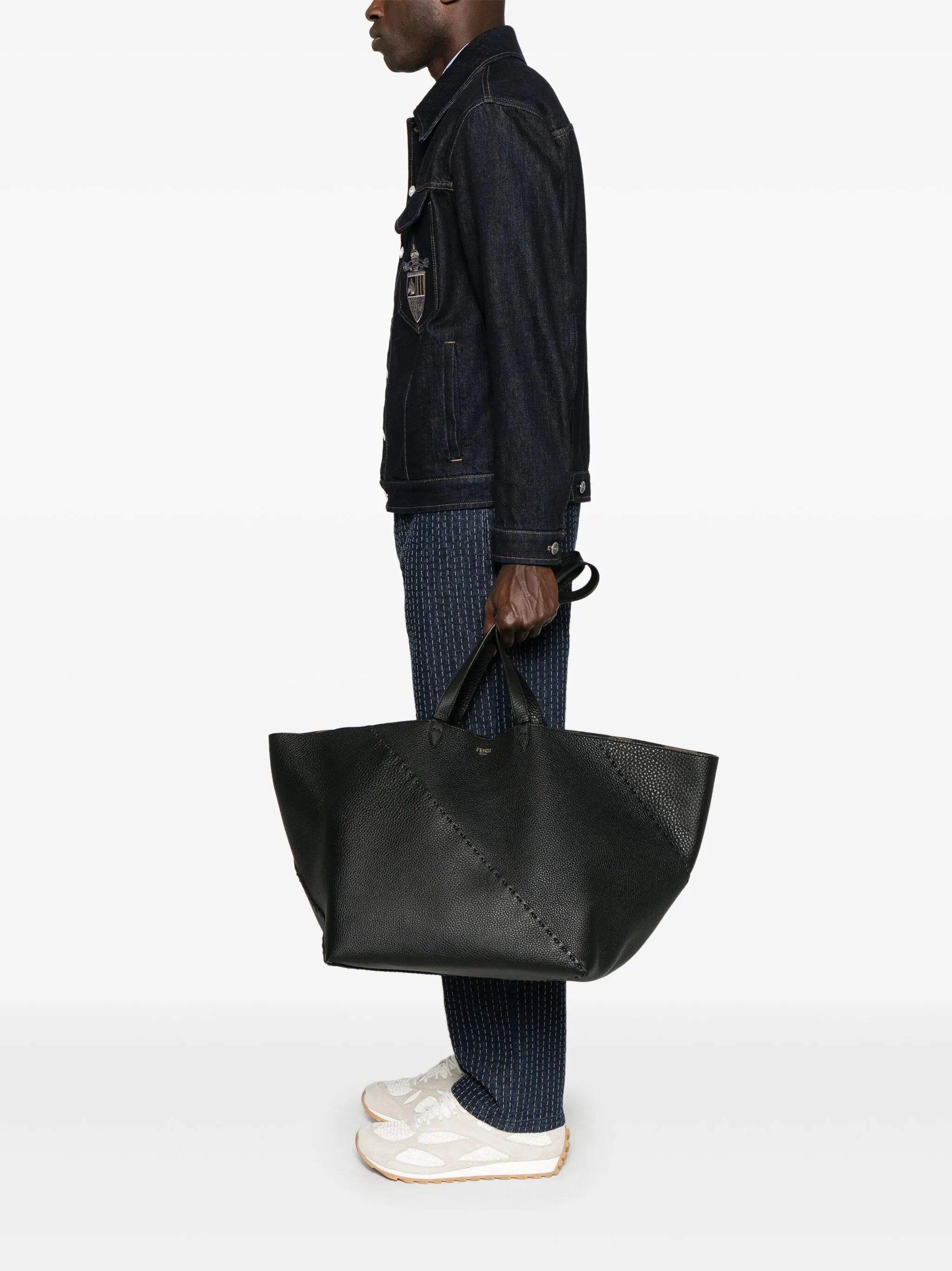 Large Selleria Diagonal Tote Bag - 2