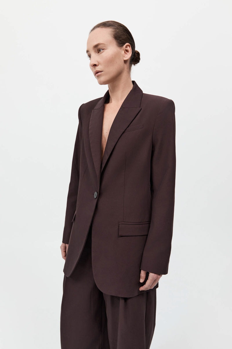 Classic Blazer - Port - 3