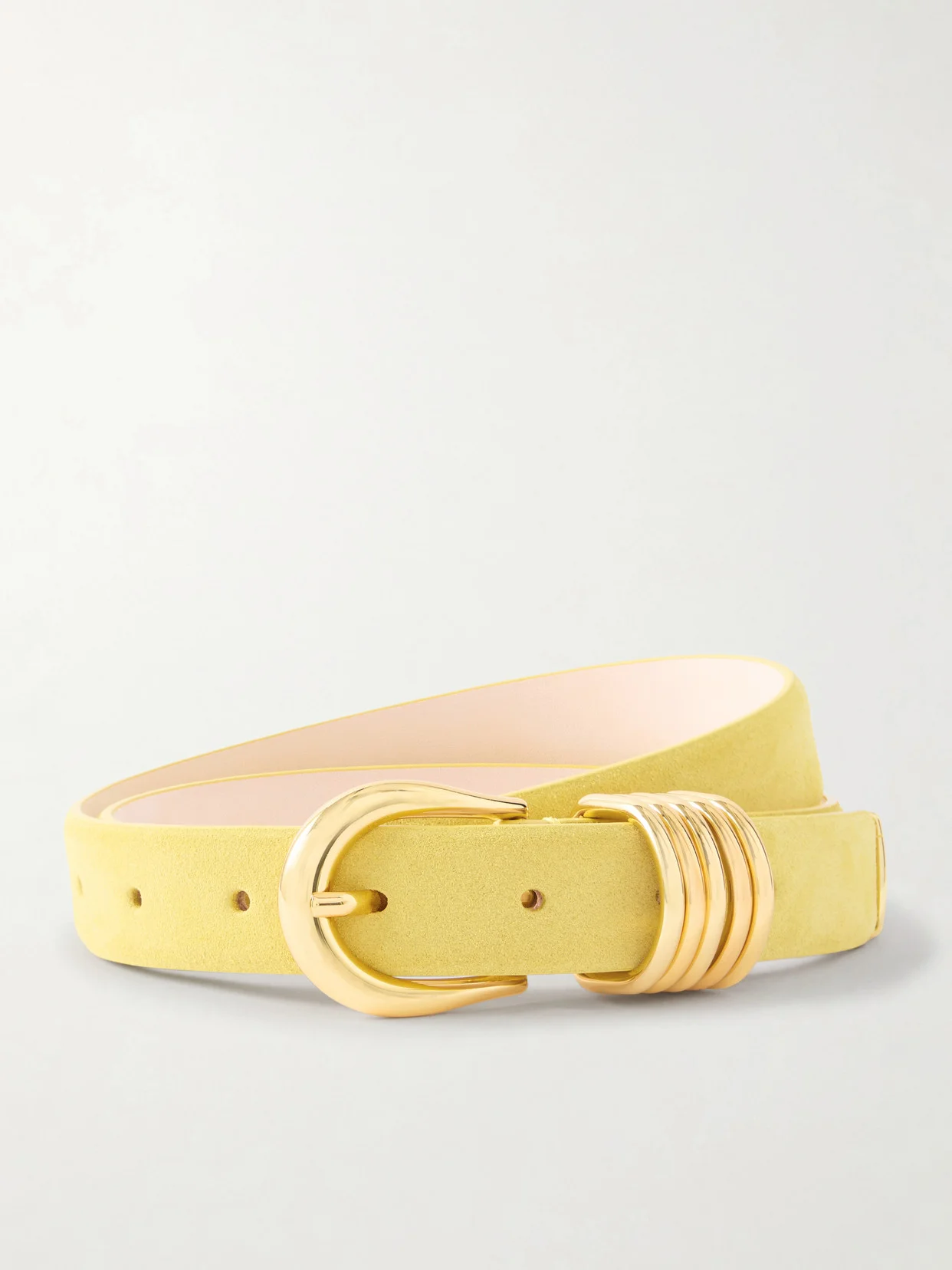 2.5 Cm Hollyhock Suede Belt - 1