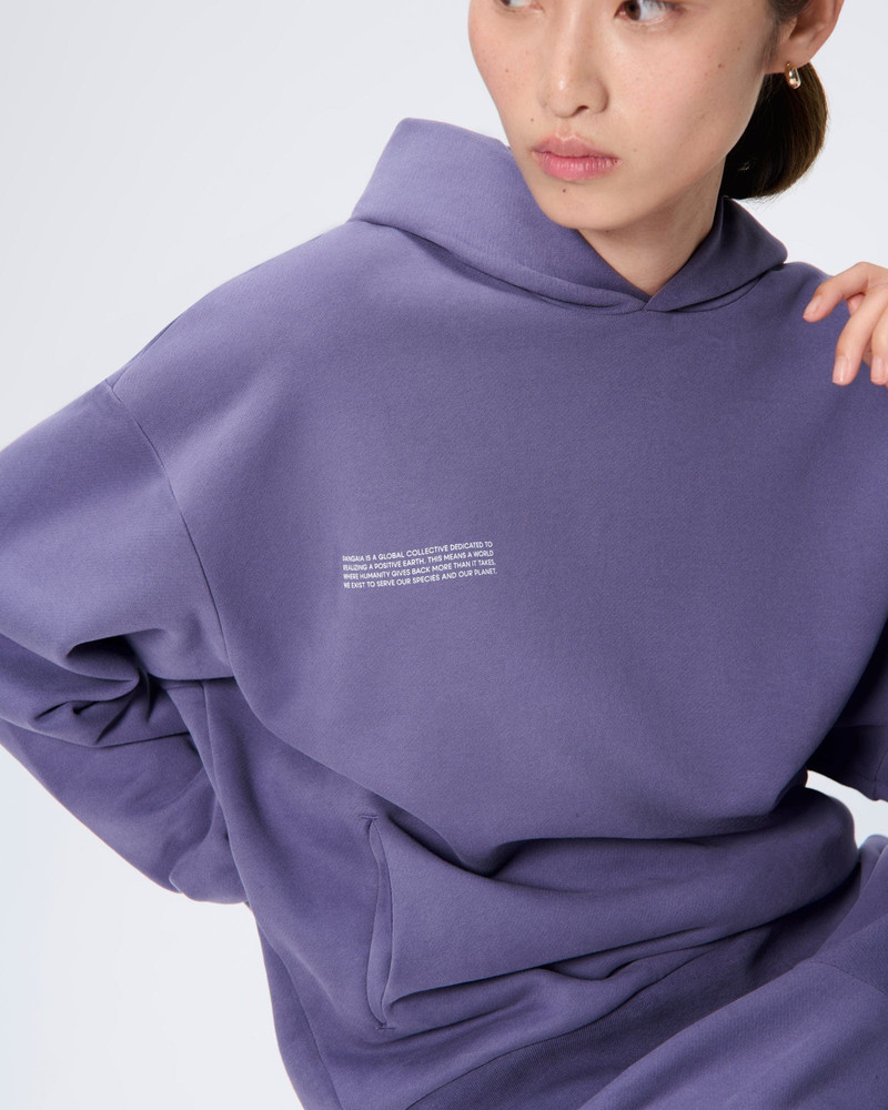 Womens 365 Midweight Hoodie - Slate Blue 5