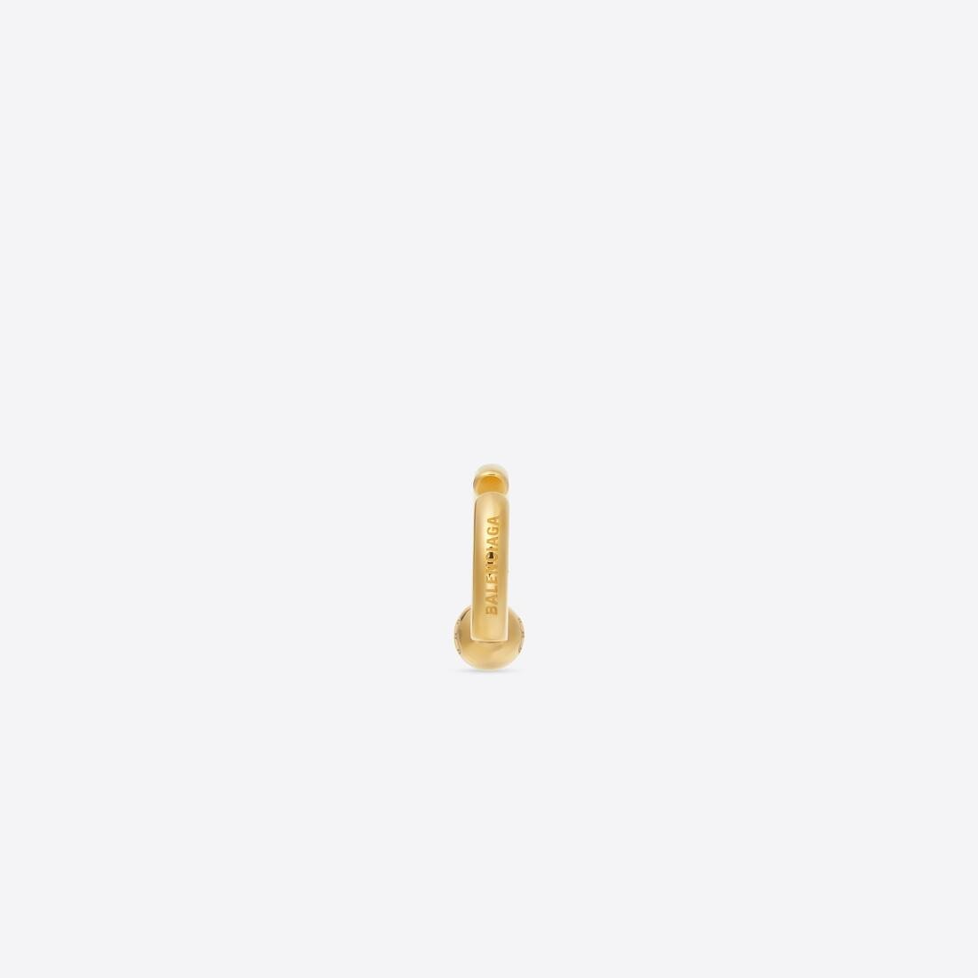Cut Ear Cuff in Gold - 2