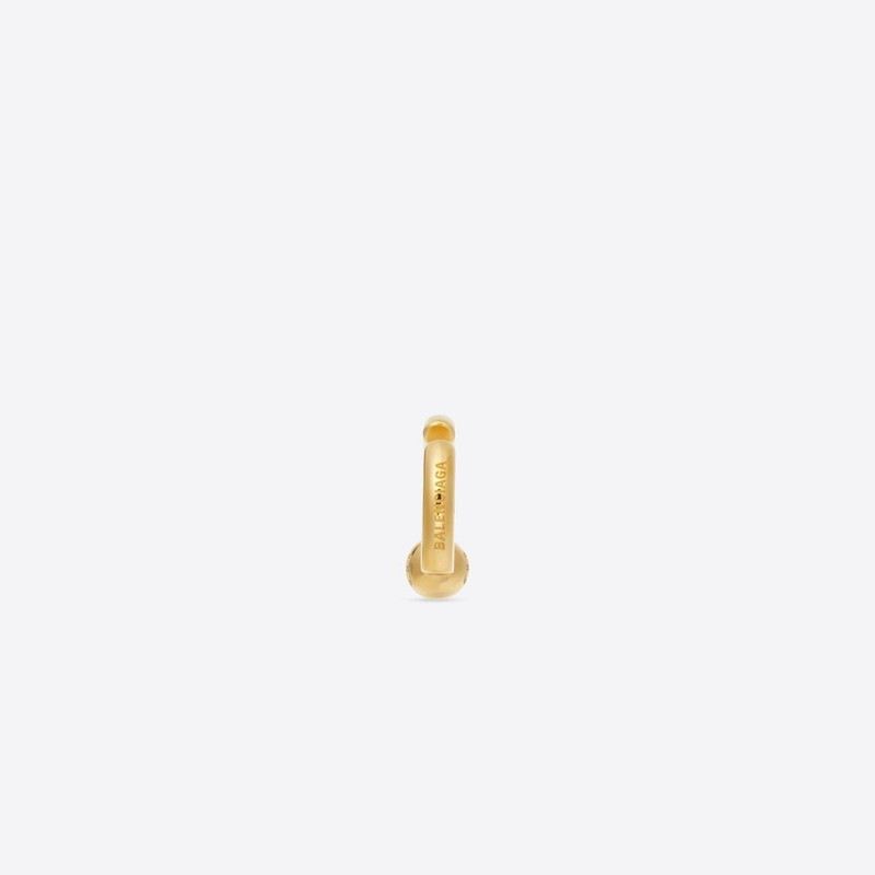 BALENCIAGA Cut Ear Cuff in Gold outlook