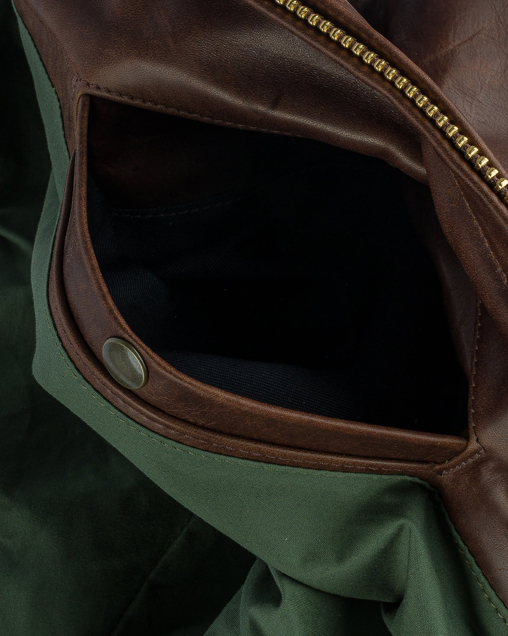 IHSB-SAV-BRN Iron Heart x Simmons Bilt Horsehide Savannah Jacket - Brown - 14
