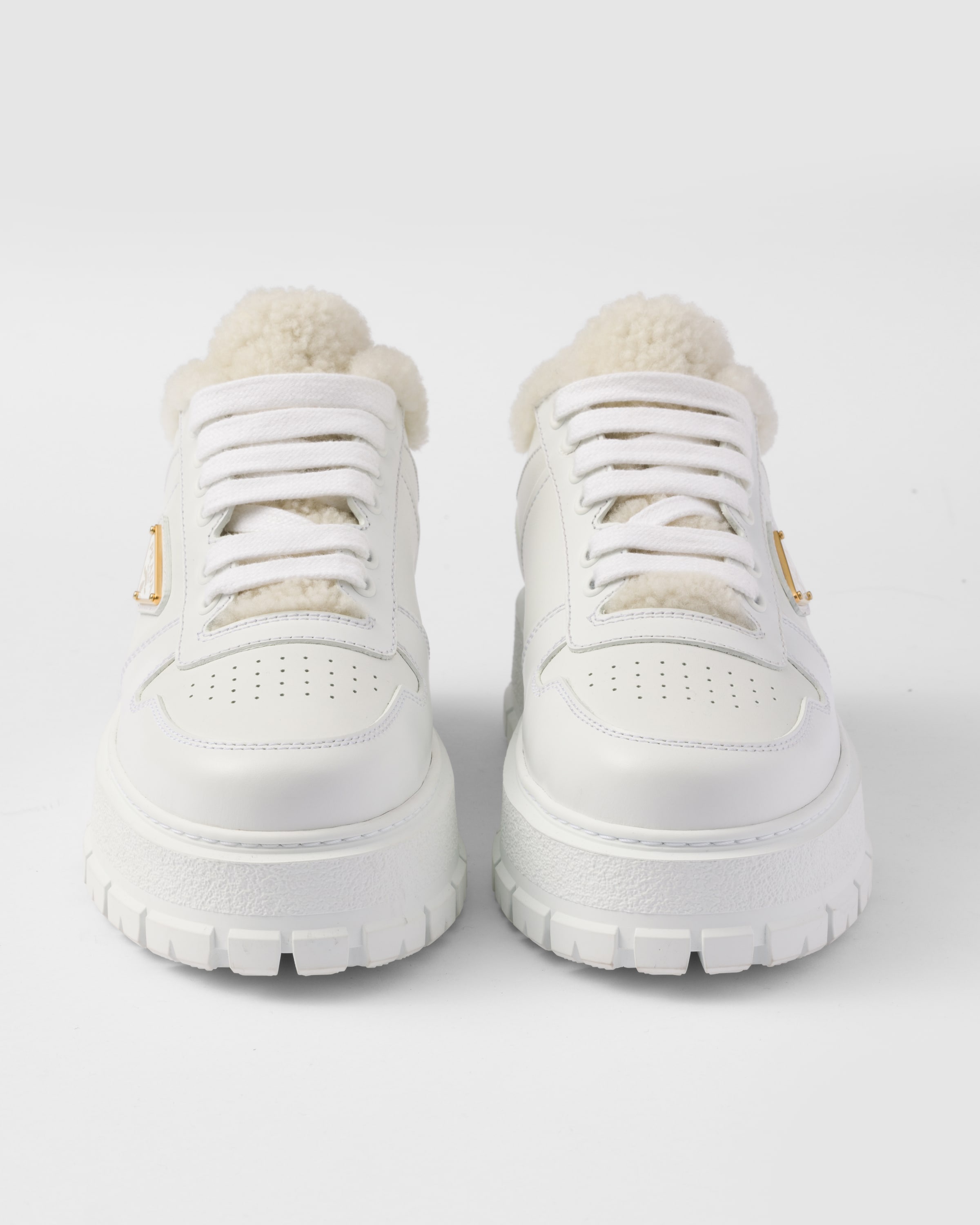 Leather sneakers - 6