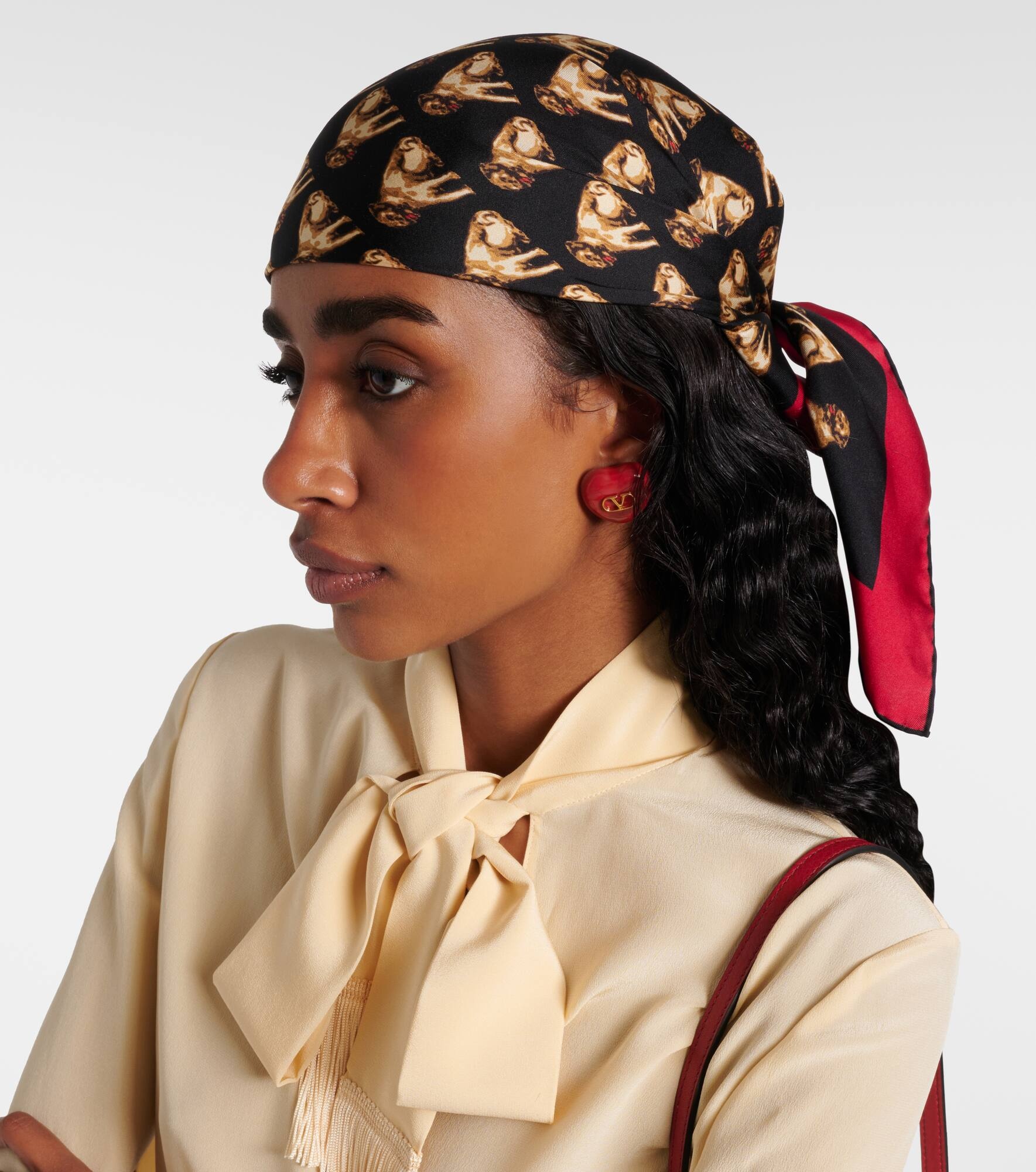 Petit Charles silk scarf - 3