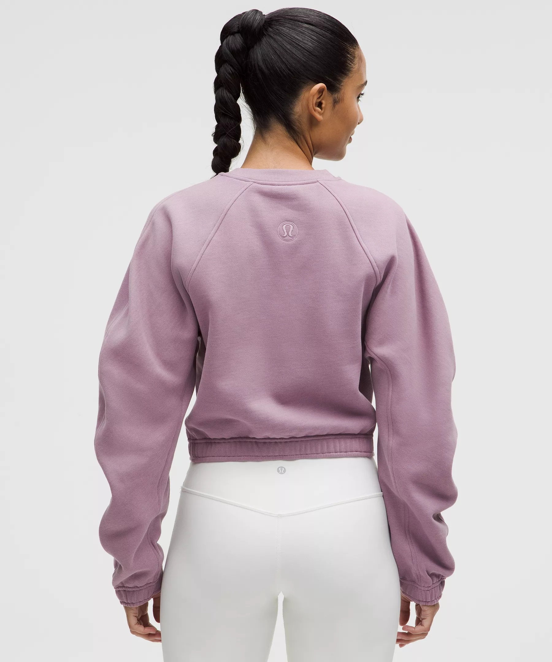 Scuba Cropped Relaxed Crewneck - 3