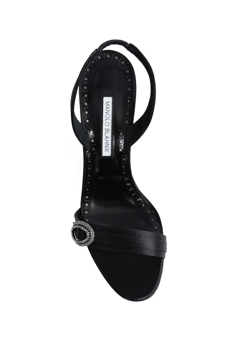 Zutosan Satin Slingback Sandals 5