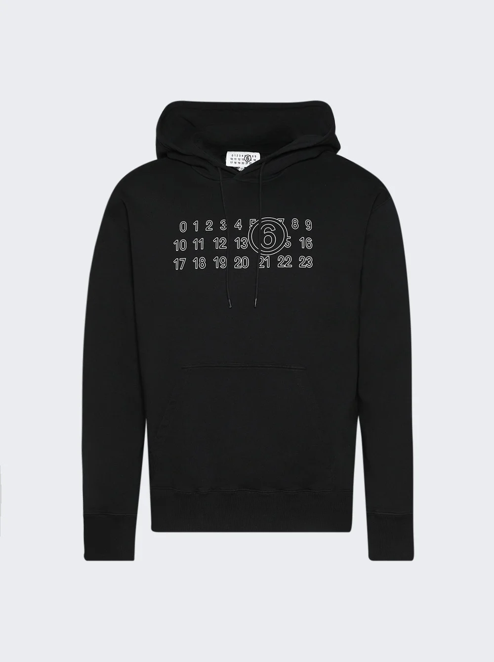 Numeric Logo Hoodie Black - 1