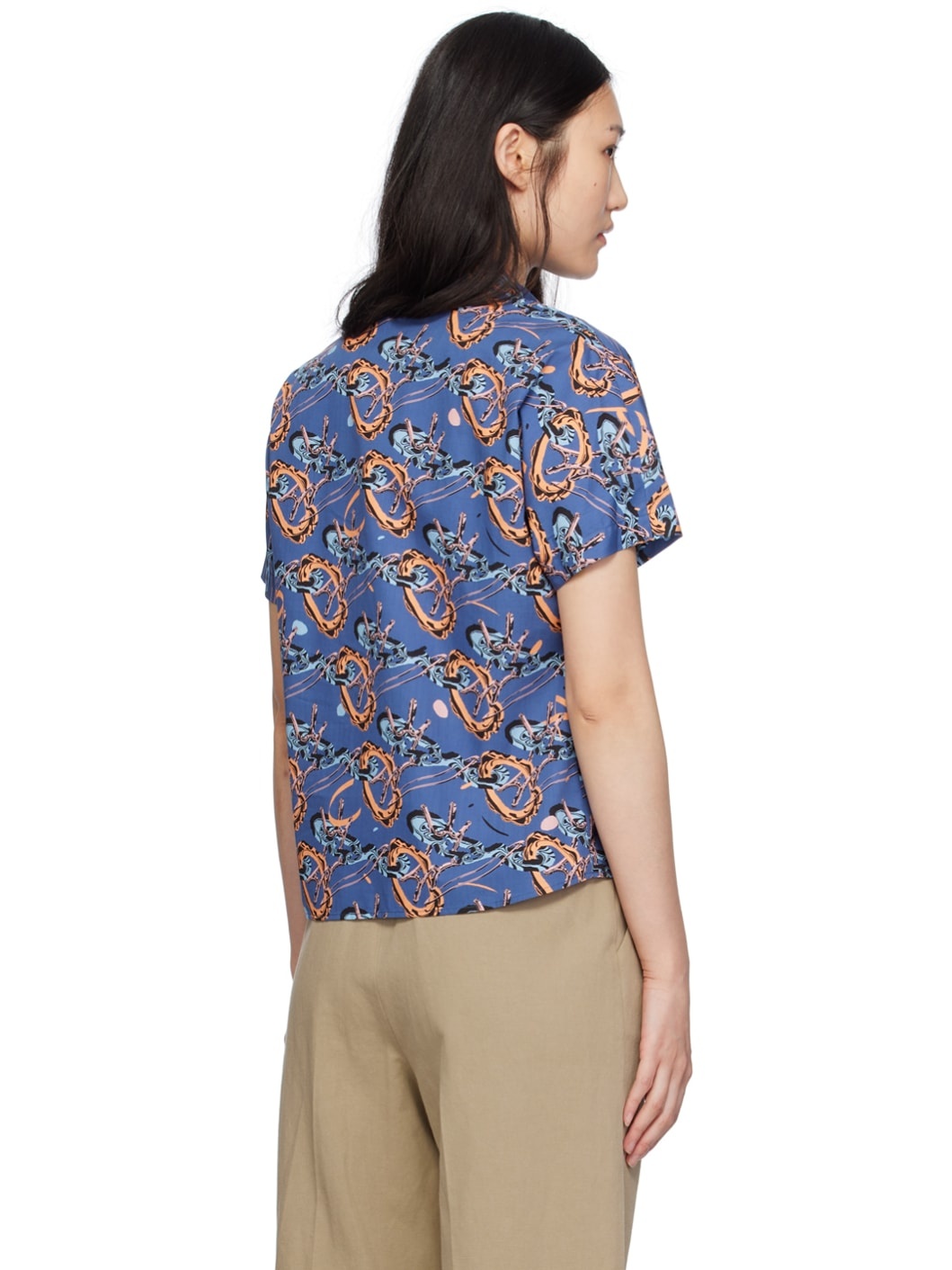 Blue Brain Dead Edition Ross Shirt - 3